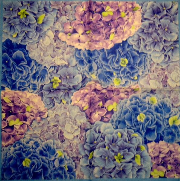 086 Hydrangeas - 3-ply - Ambiente